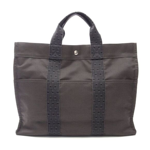 Hermes Herline MM Canvas Tote Bag - Picture 1 of 6